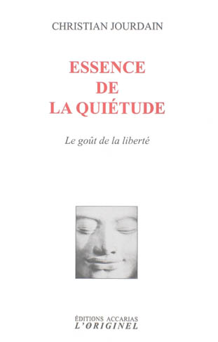 Couverture 'Essence de la quiétude'